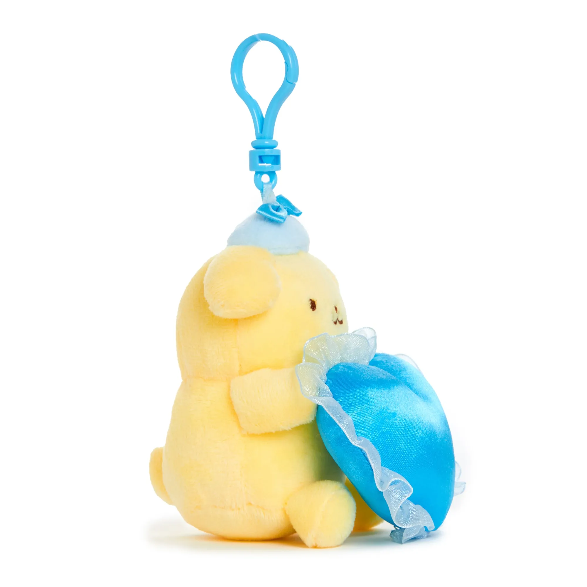 Pompompurin Plush Mascot Clip (Something Blue Series) sold by Sanrio product image thumbnail 5