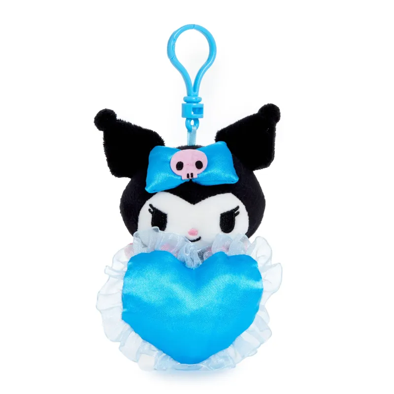 Kuromi Plush Mascot Clip (Something Blue Series) sold by Sanrio