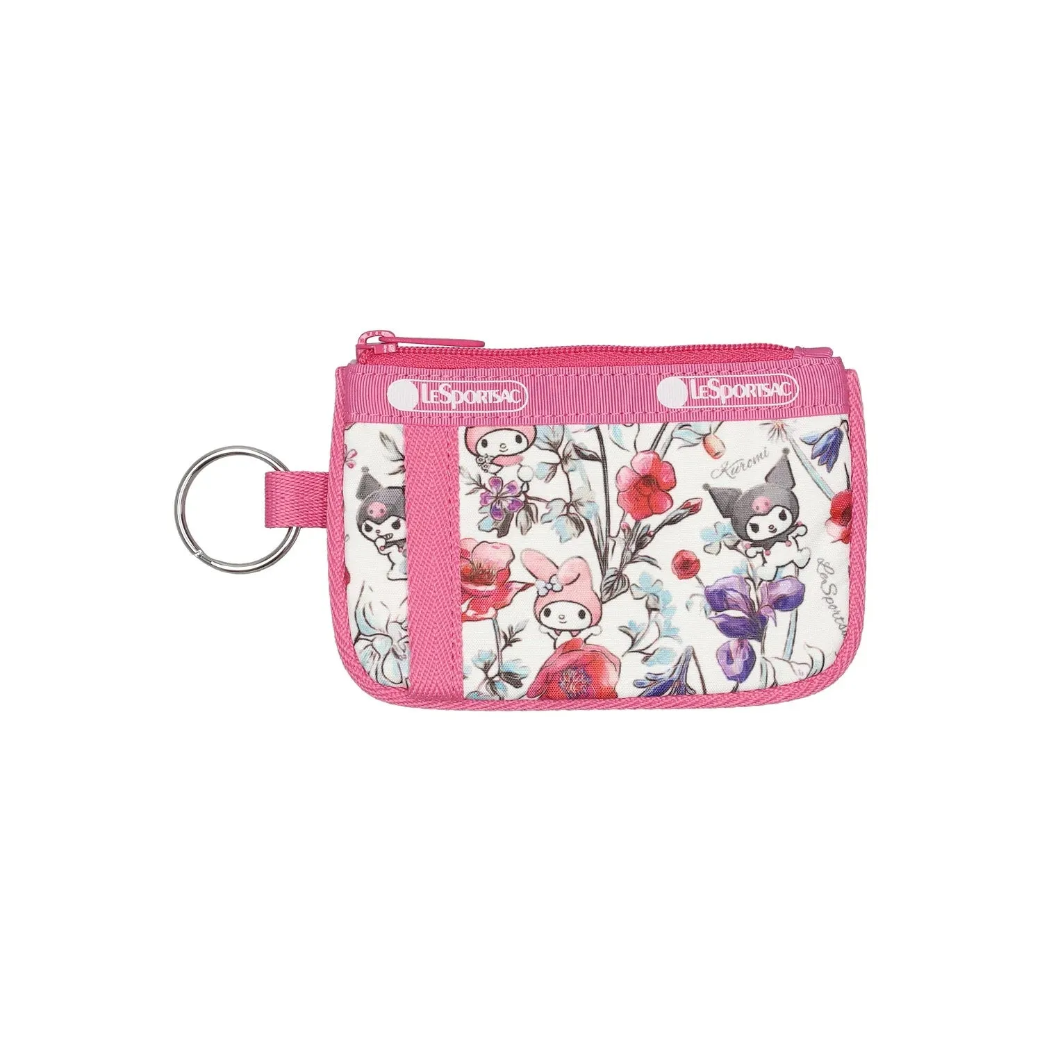 My Melody & Kuromi x LeSportsac Key Card Holder sold by Sanrio