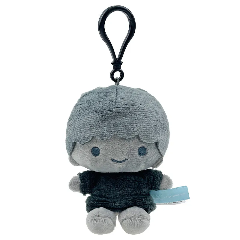 Kiki Plush Mascot Clip (Ash Monochrome Series) sold by Sanrio