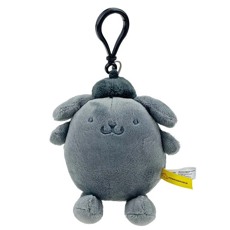 Pompompurin Plush Mascot Clip (Ash Monochrome Series) sold by Sanrio