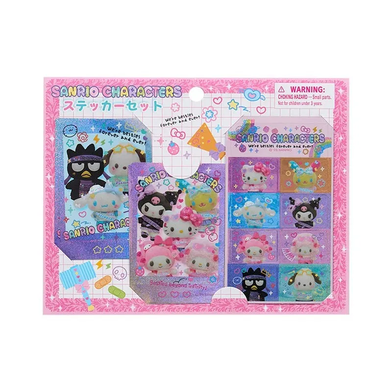 Sanrio Characters 31-pc Sticker Pack (Sparkling School Series) sold by Sanrio