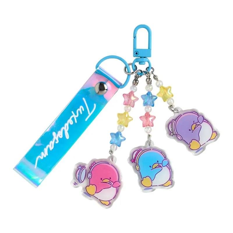 Tuxedosam Acrylic Keychain (Boogie Beats Series) sold by Sanrio