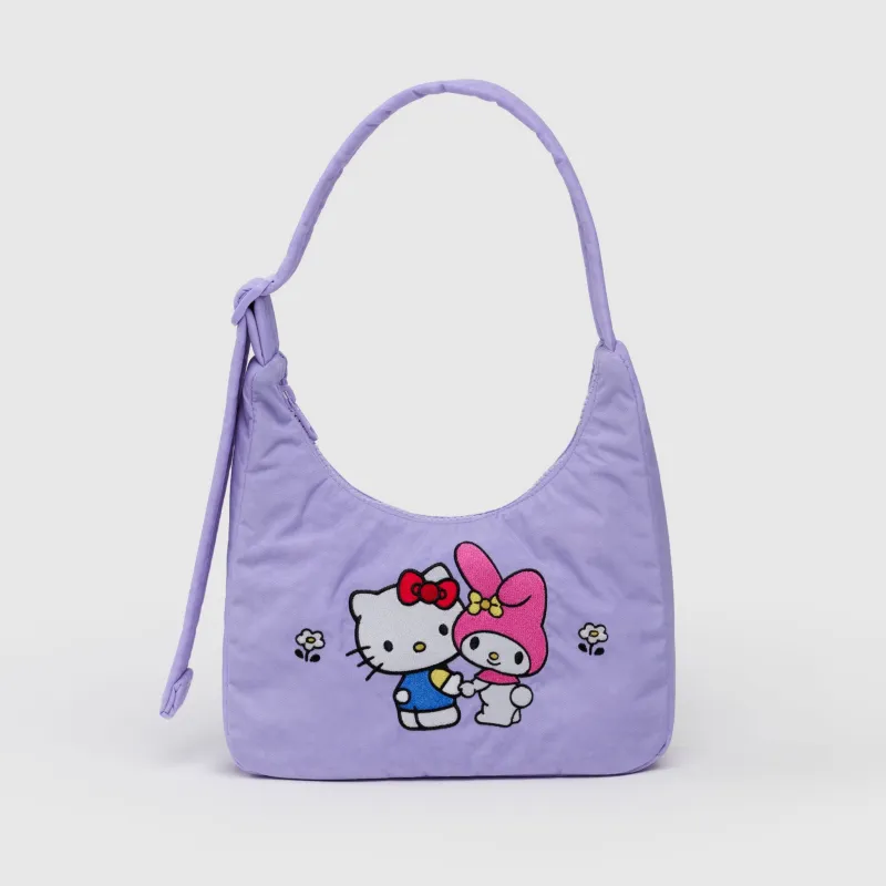 Hello Kitty & My Melody x Baggu Mini Nylon Shoulder Bag sold by Sanrio