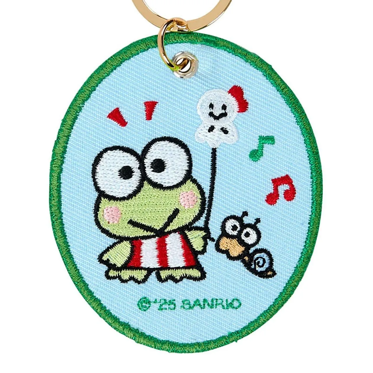 Keroppi Mascot Badge Keychain (Sanrio Character Award Series) sold by Sanrio product image thumbnail 2