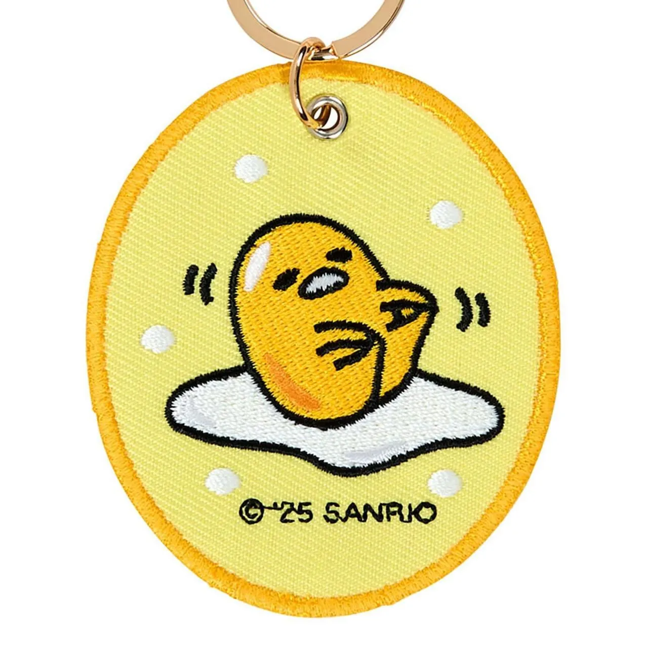 Gudetama Mascot Badge Keychain (Sanrio Character Award Series) sold by Sanrio product image thumbnail 2