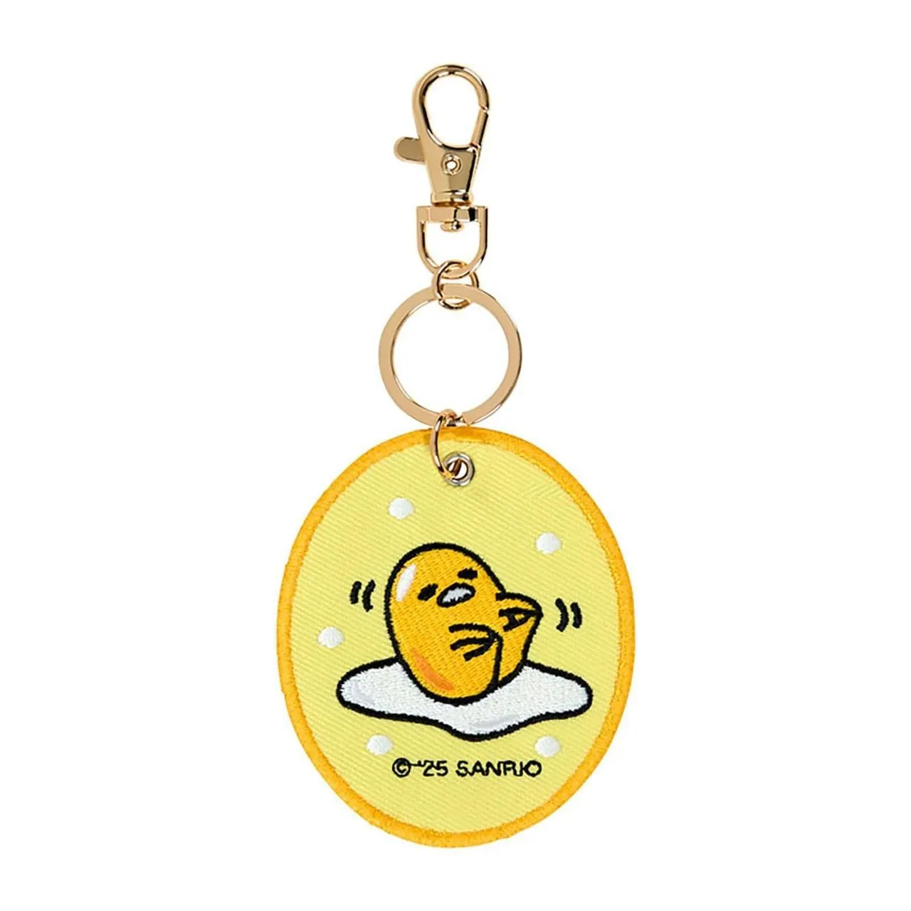 Gudetama Mascot Badge Keychain (Sanrio Character Award Series) sold by Sanrio product image thumbnail 3