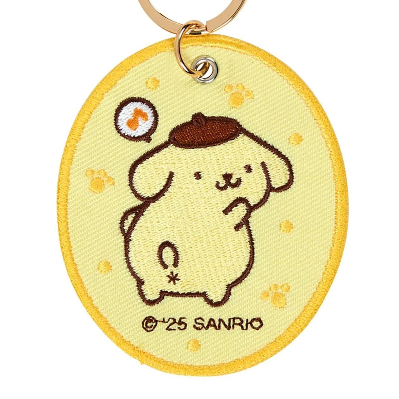 Pompompurin Mascot Badge Keychain (Sanrio Character Award Series) sold by Sanrio product image thumbnail 2