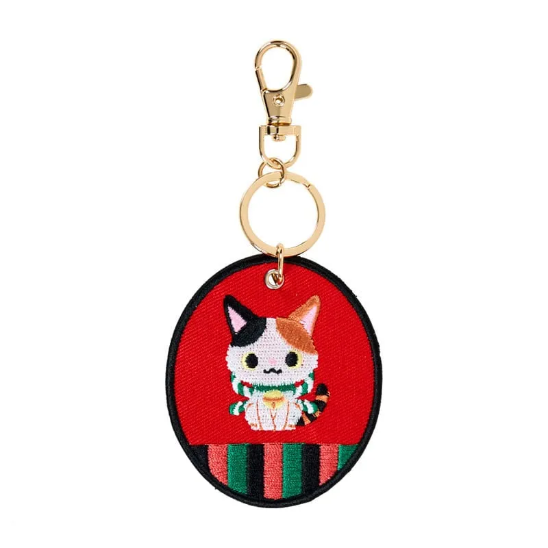 Kabukinyantaro Mascot Badge Keychain (Sanrio Character Award Series) sold by Sanrio