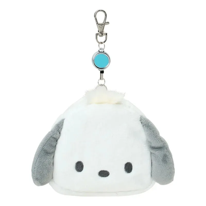 Pochacco Plush ID Badge Holder & Reel sold by Sanrio