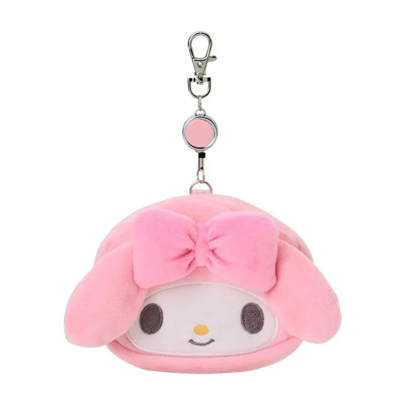 My Melody Plush ID Badge Holder & Reel sold by Sanrio