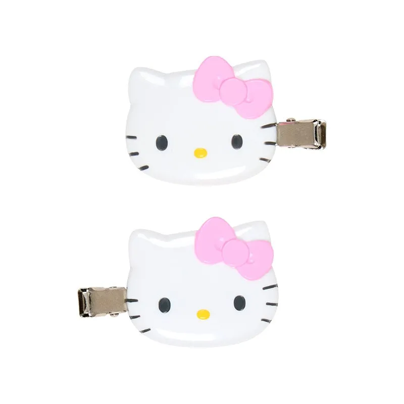 Hello Kitty Mini Hair Clip Set (Pink) sold by Sanrio