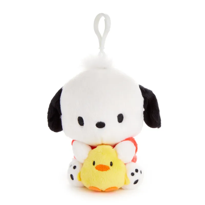 Pochacco & Pi-chan Mascot Clip (With Friends Series) sold by Sanrio