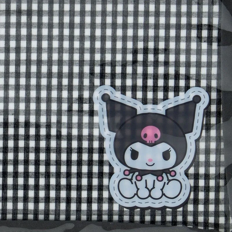 Kuromi Gingham Flat Pouch sold by Sanrio product image thumbnail 2