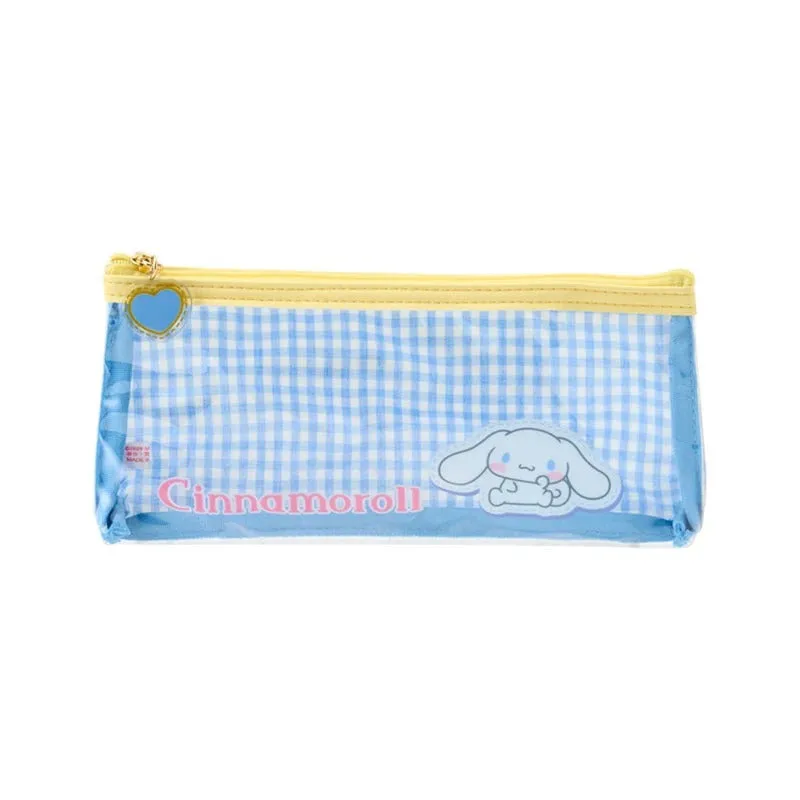Cinnamoroll Gingham Pencil Pouch sold by Sanrio