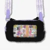 Kuromi x Sonix Plush Phone Wallet sold by Sanrio