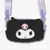 Kuromi x Sonix Plush Phone Wallet sold by Sanrio