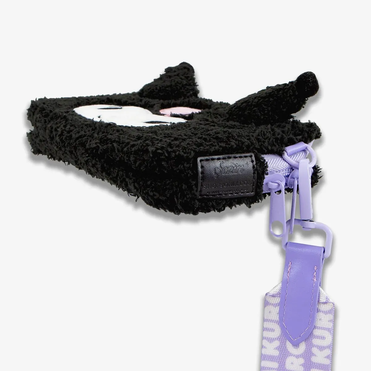 Kuromi x Sonix Plush Phone Wallet sold by Sanrio product image thumbnail 5