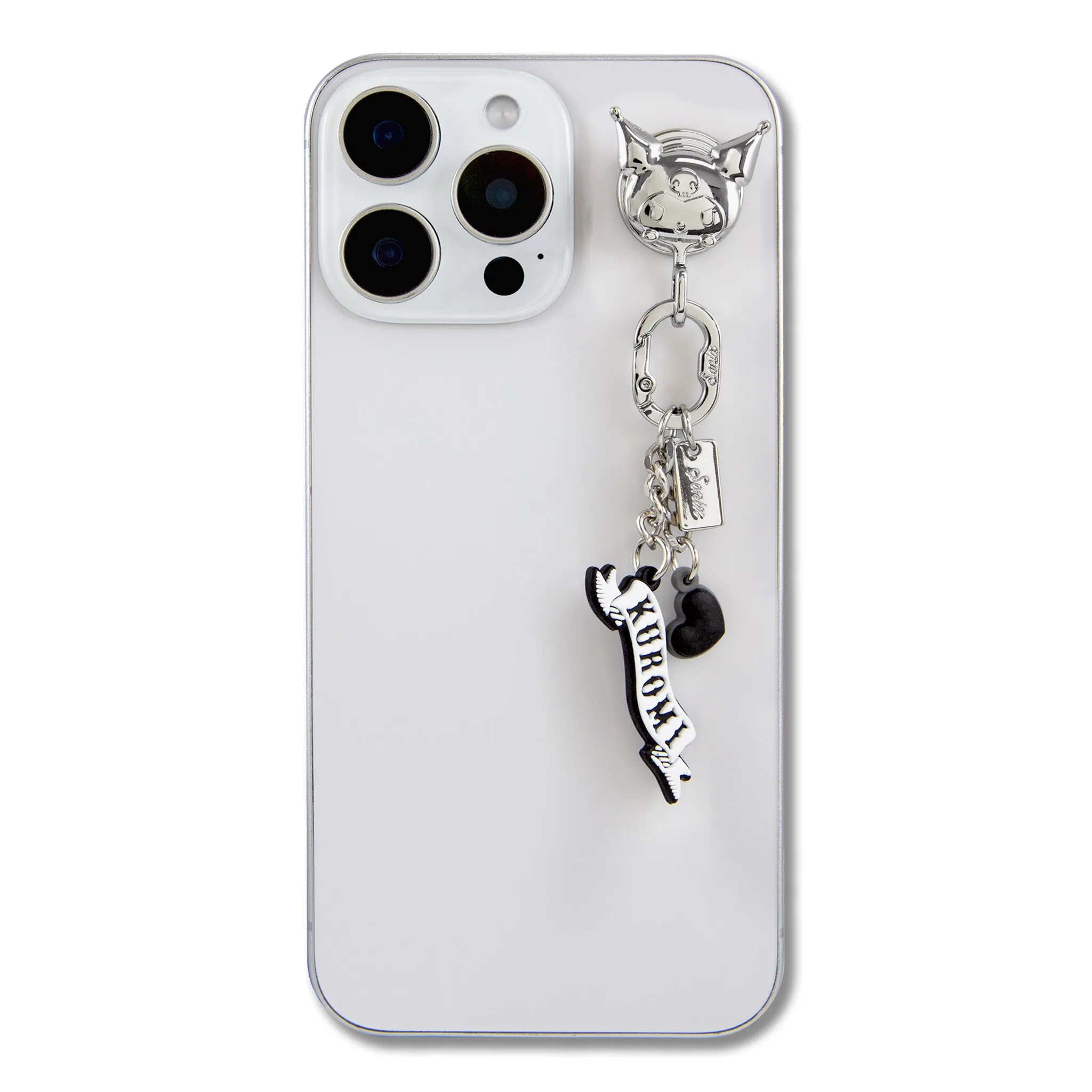 Kuromi x Sonix Adhesive 3-pc Smartphone Charm Set sold by Sanrio product image thumbnail 2