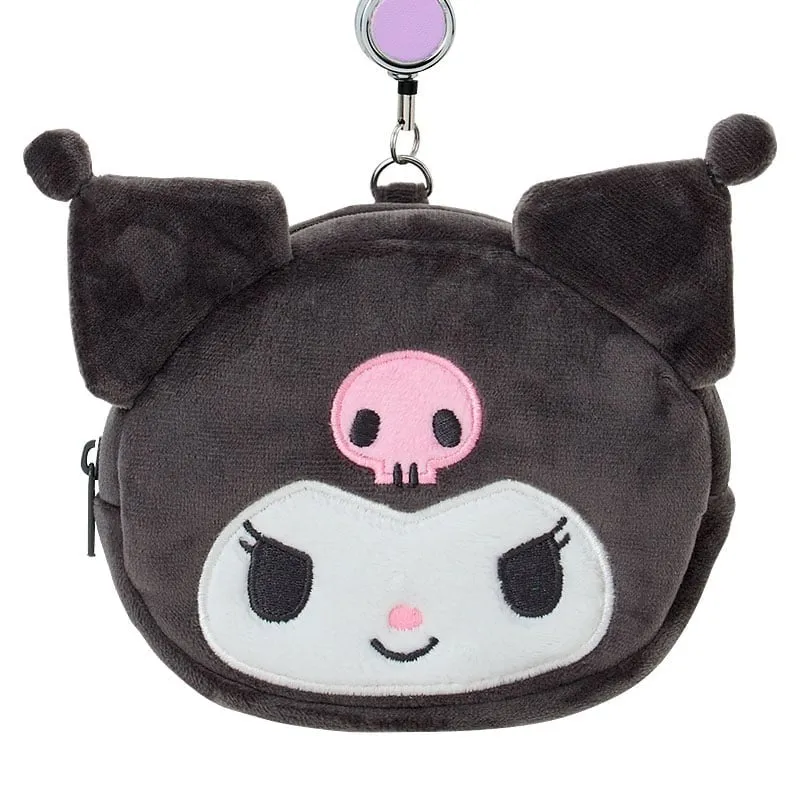 Kuromi Plush ID Badge Holder & Reel sold by Sanrio product image thumbnail 4