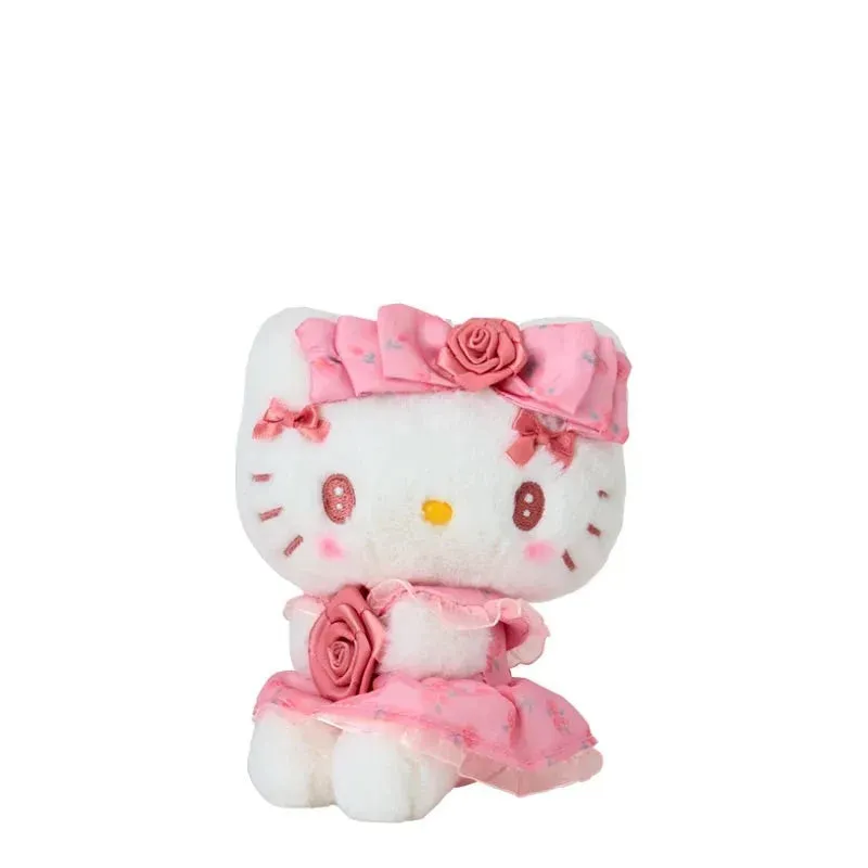 Hello Kitty Plush Mascot Keychain (Dolly Rose Design Series) sold by Sanrio