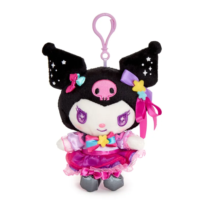 Kuromi Plush Mascot Clip (Spark Series) sold by Sanrio