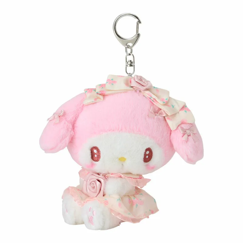 My Melody Plush Mascot Keychain (Dolly Rose Design Series) sold by Sanrio