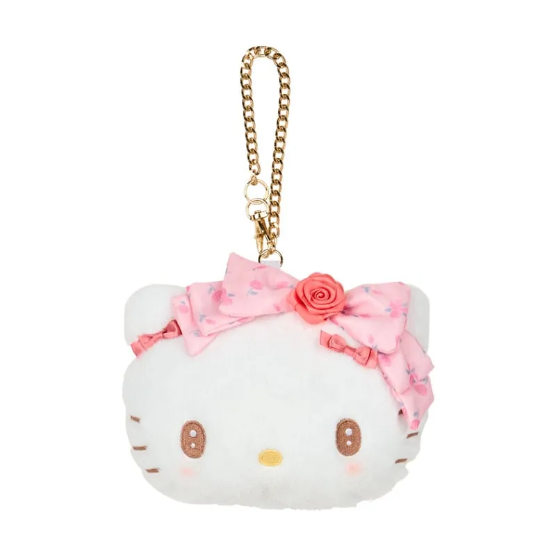 Hello Kitty Plush ID Card Holder (Dolly Rose Design Series) sold by Sanrio