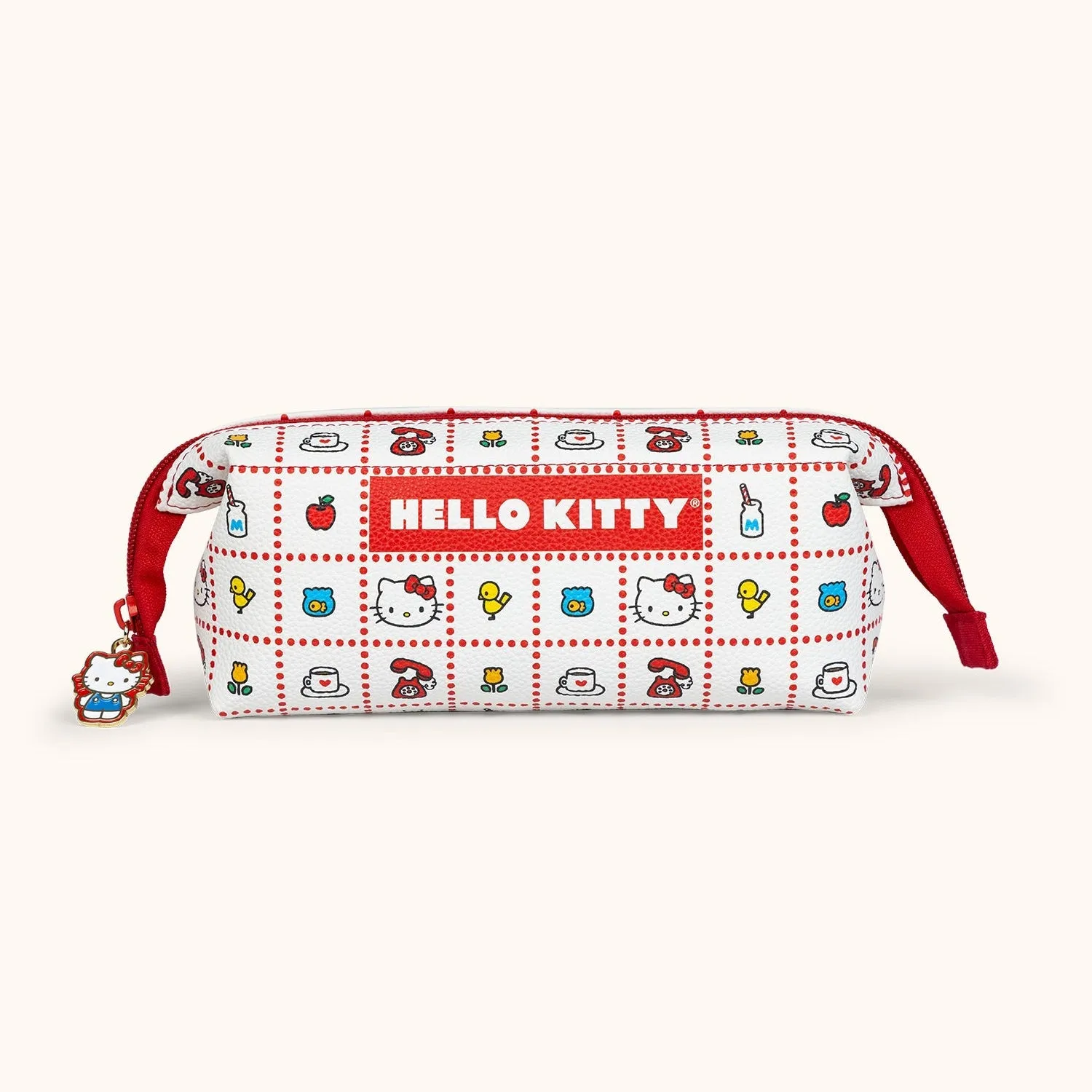 Hello Kitty x Studio Oh! Retro Red Mini Loaf Pencil Pouch sold by Sanrio