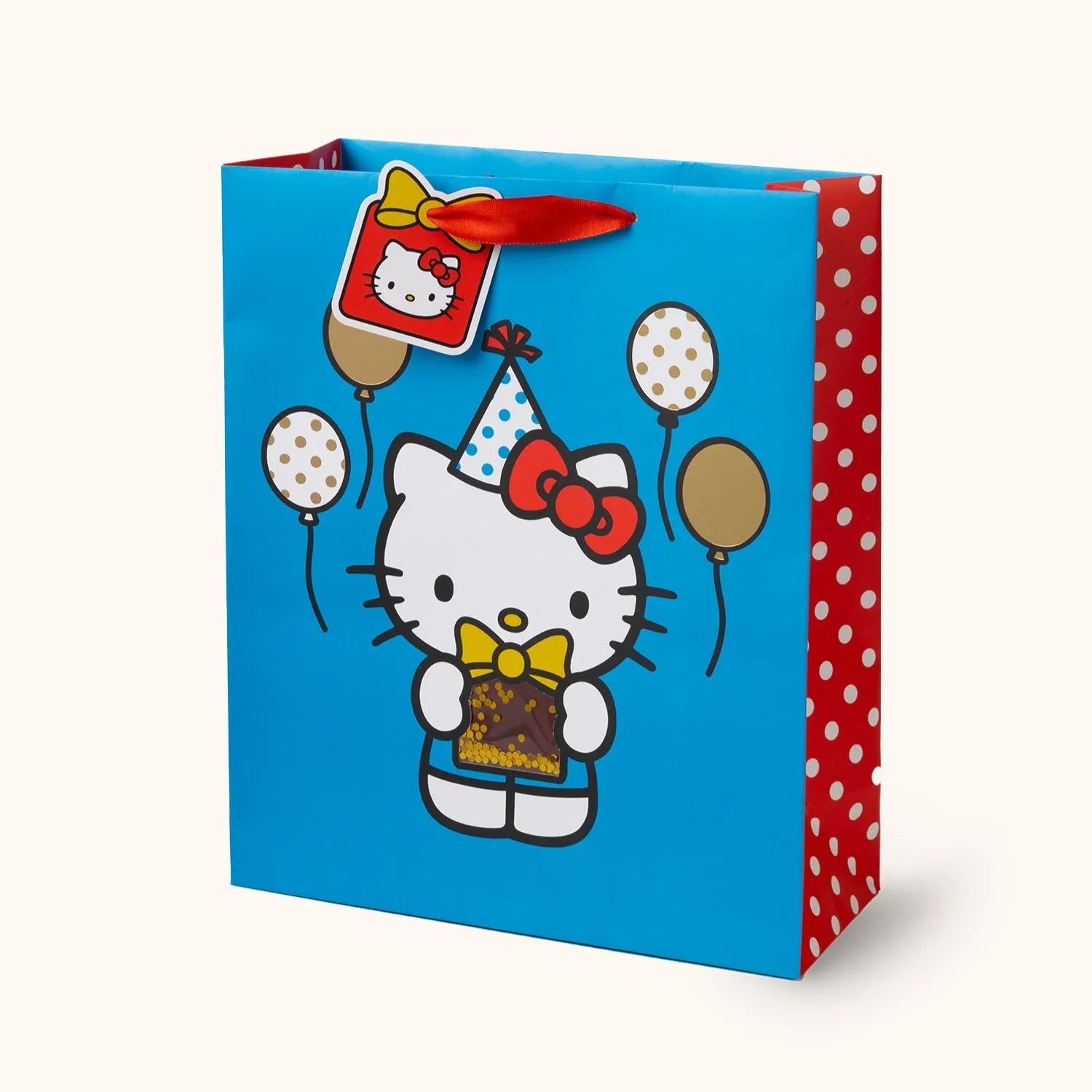 Hello Kitty x Studio Oh! Retro Red Balloons Gift Bag (Large) sold by Sanrio