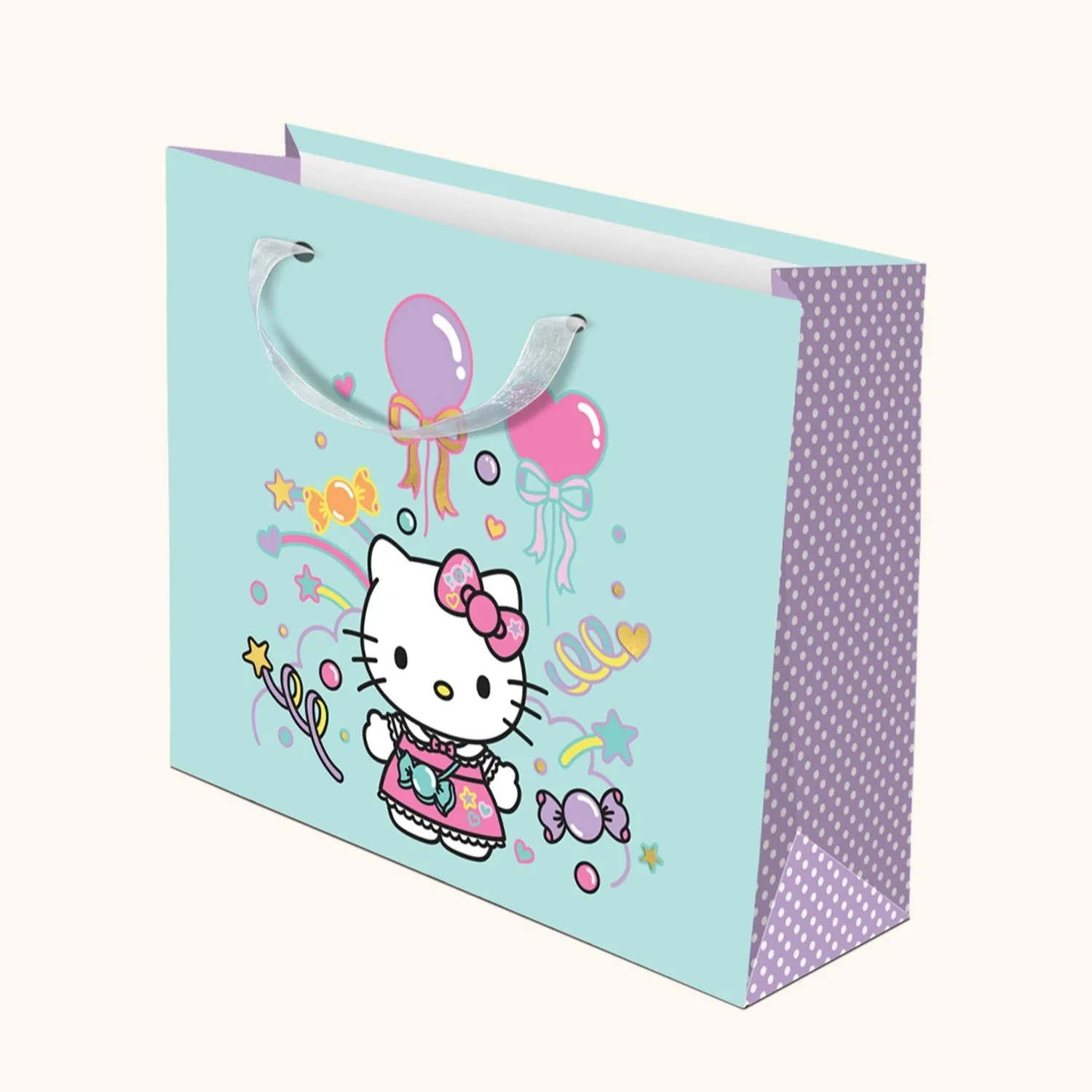 Hello Kitty x Studio Oh! Pink & Gold Gift Bag (Medium) sold by Sanrio