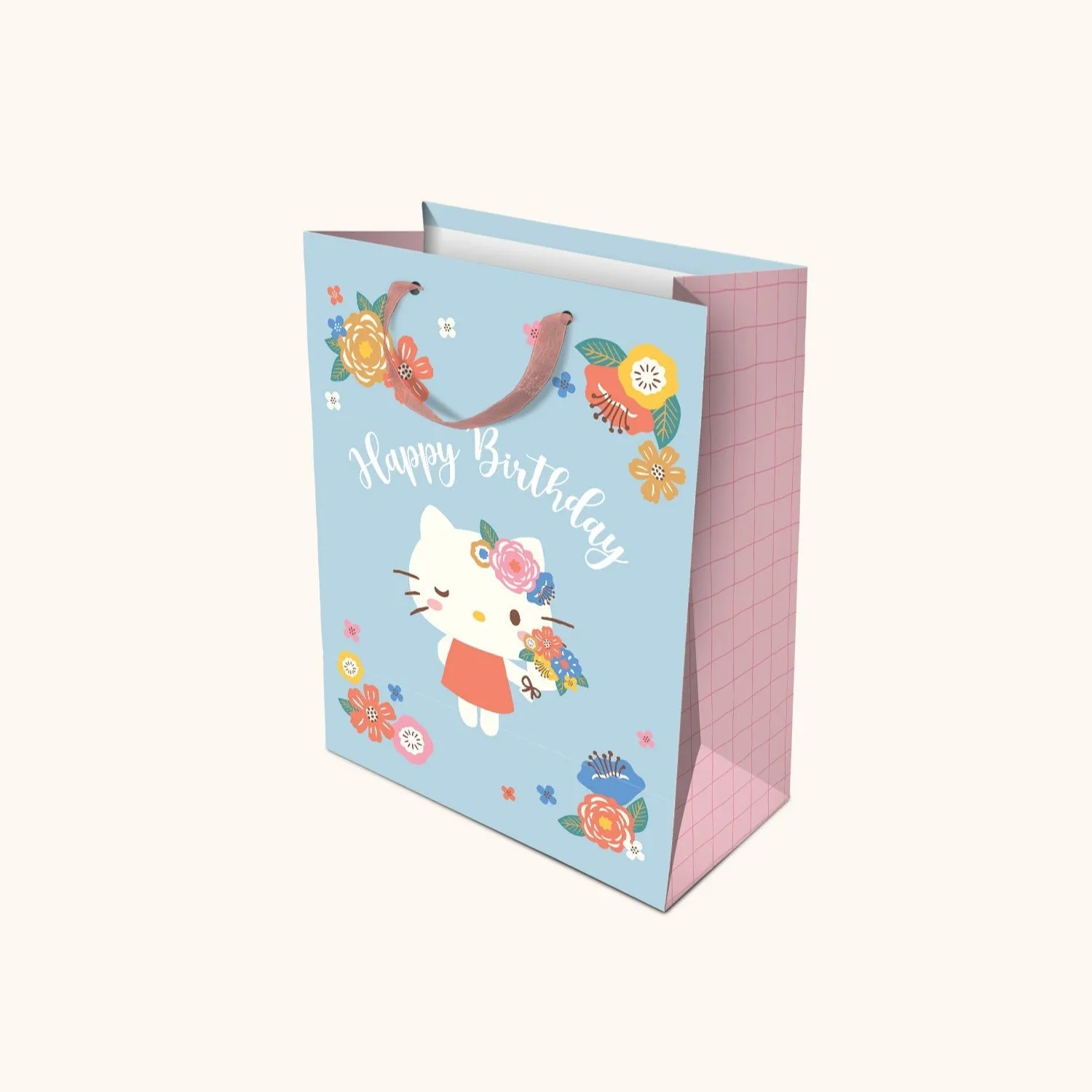 Hello Kitty x Studio Oh! Flowers Happy Birthday Gift Bag (Small) sold by Sanrio