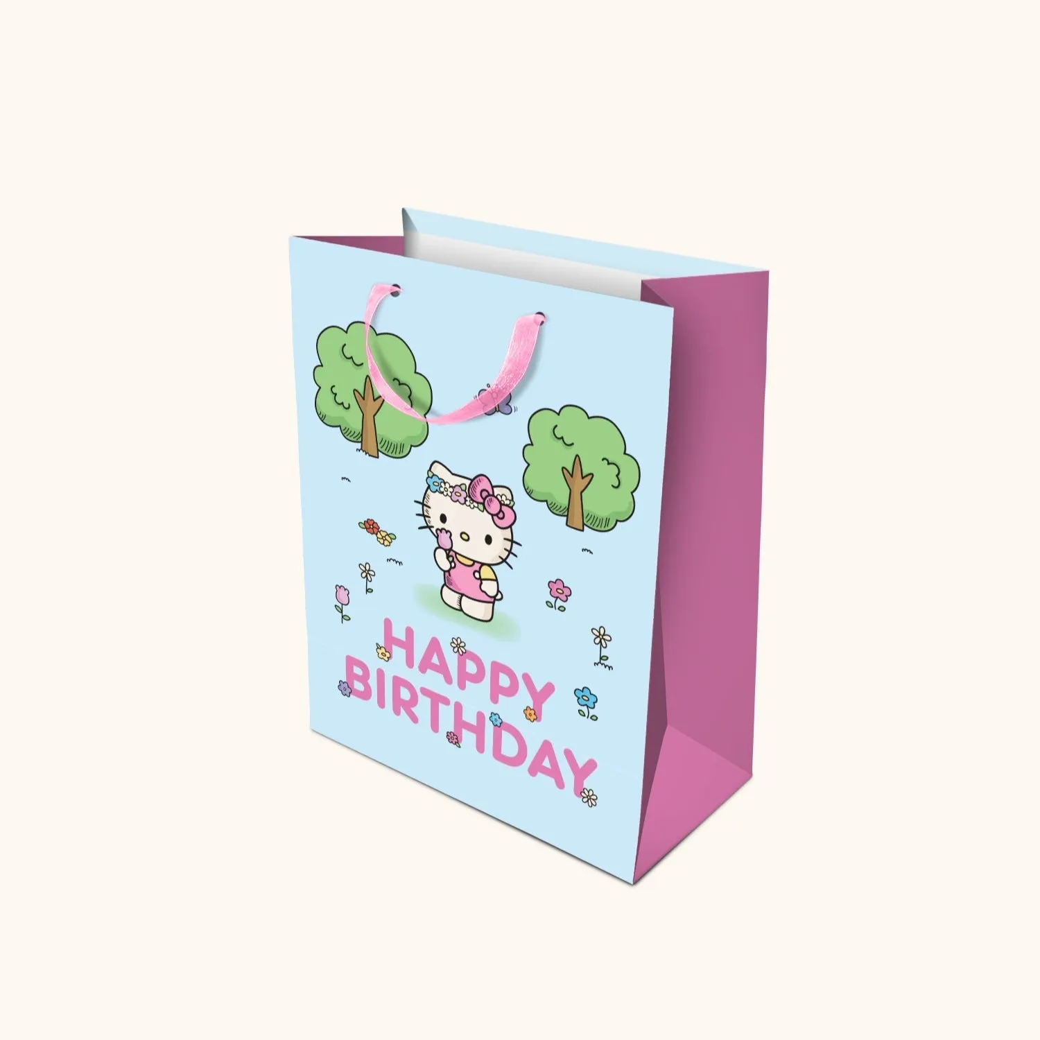 Hello Kitty x Studio Oh! Flower Crowns Gift Bag (Small) sold by Sanrio