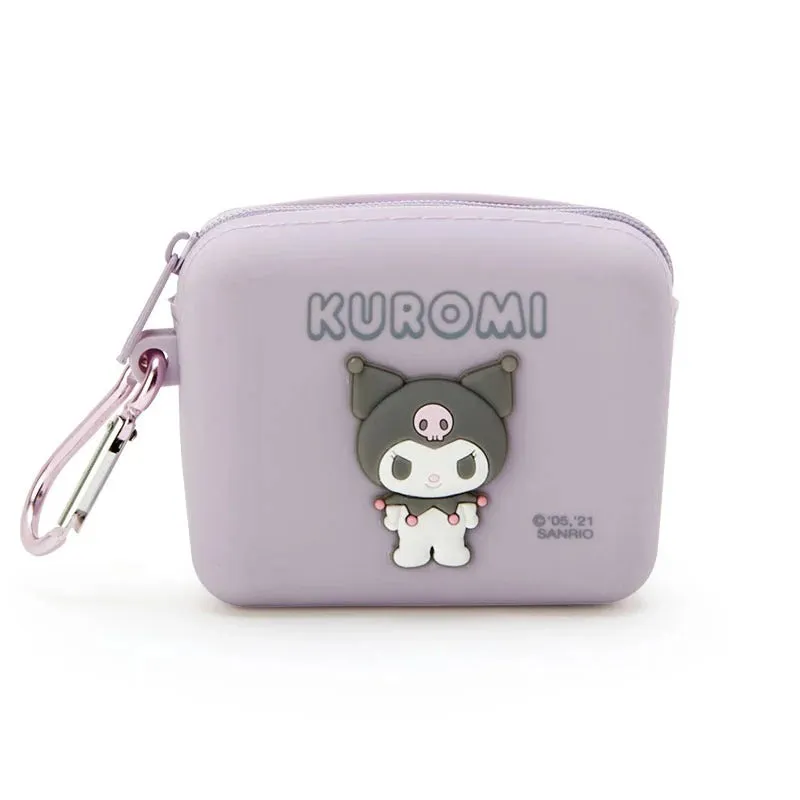 Kuromi Mini Silicone Pouch sold by Sanrio