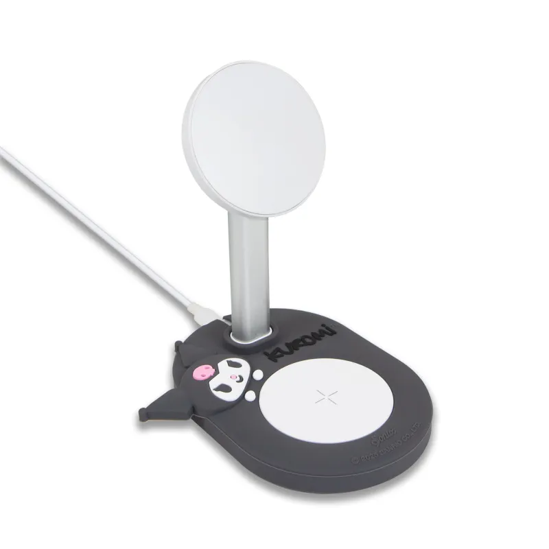 Kuromi x Sonix 2-in-1 Charging Station sold by Sanrio