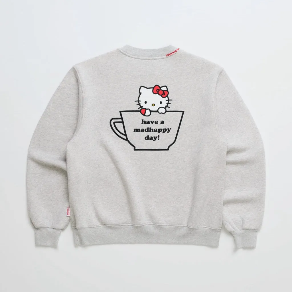 Hello Kitty x Madhappy Midweight Fleece Crewneck (Campus) sold by Sanrio