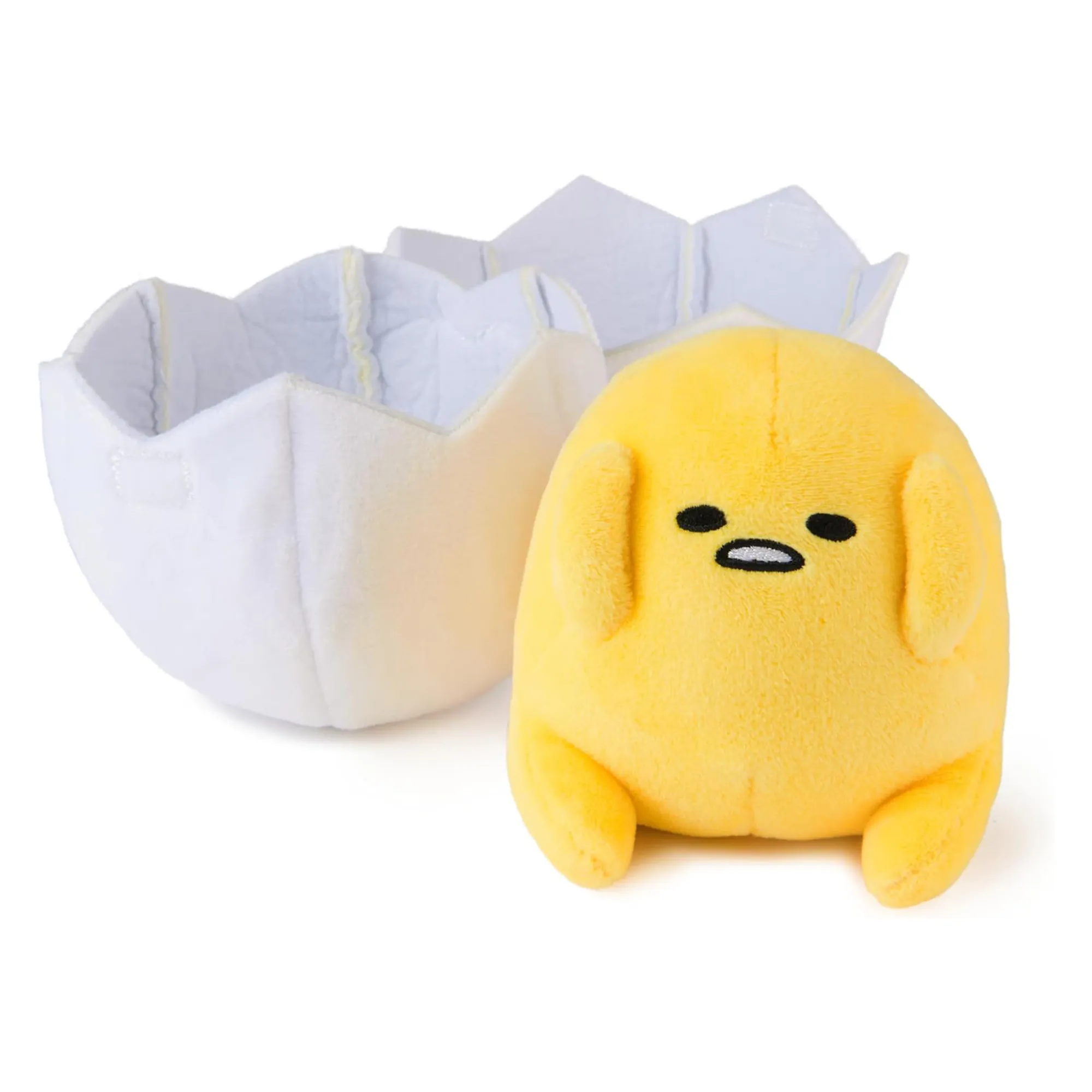 Gudetama Eggshell Mascot Plush sold by Sanrio product image thumbnail 3