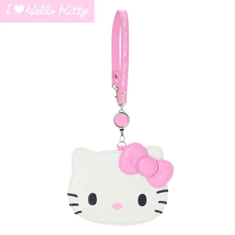 Hello Kitty Pink Retractable ID Badge Reel (I Love Hello Kitty Series) sold by Sanrio