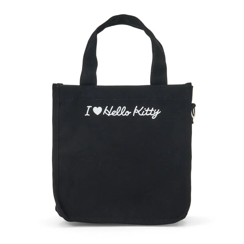 Hello Kitty 2-Way Black Mini Tote Bag (I Love Hello Kitty Series) sold by Sanrio product image thumbnail 5