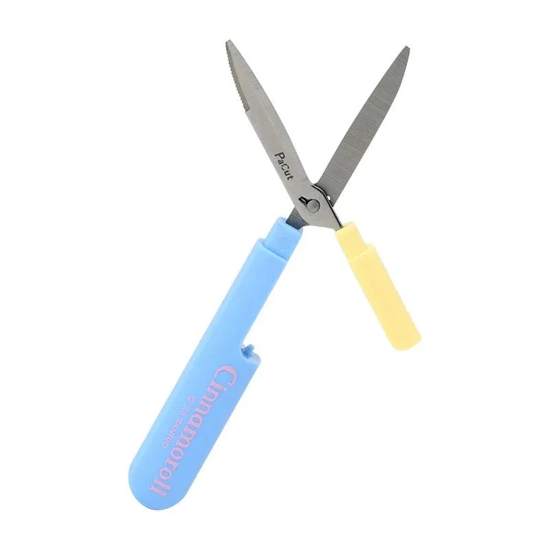 Cinnamoroll Gingham Compact Scissors sold by Sanrio