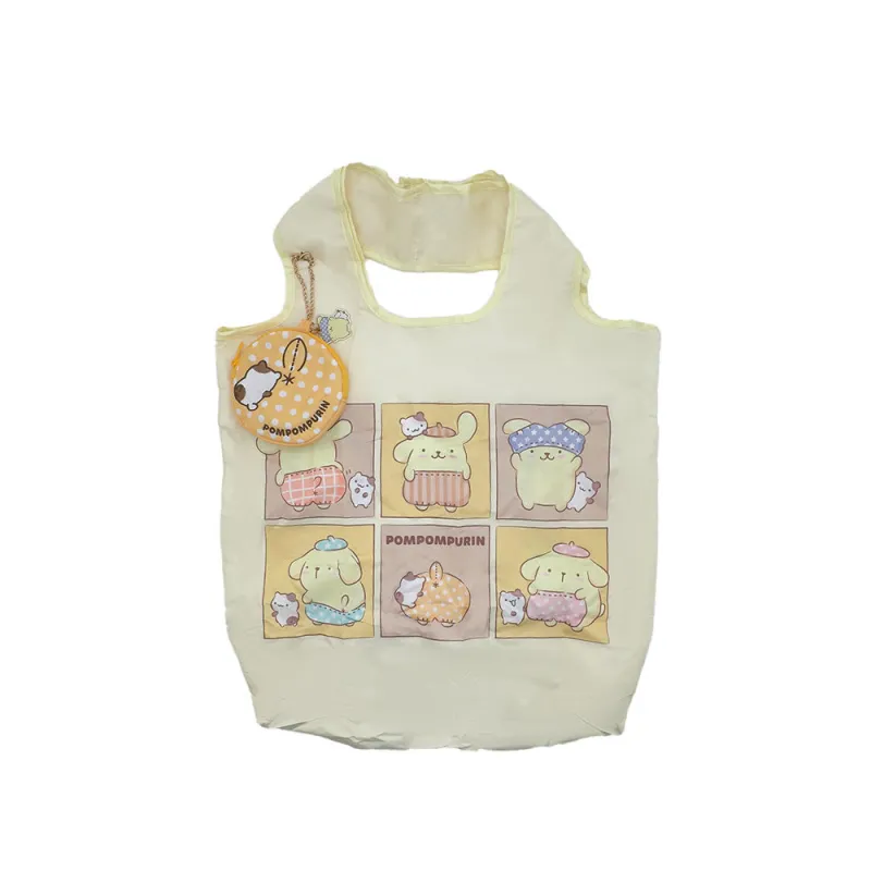 Pompompurin Reusable Tote Bag (Let’s Get Dressed Series) sold by Sanrio