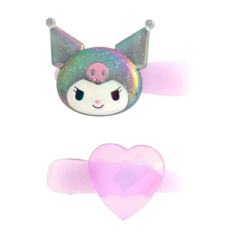 Kuromi Micro Mini Hair Clips sold by Sanrio
