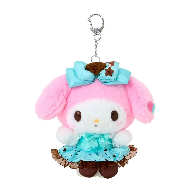 My Melody Plush Mascot Keychain (Chocolate Mint Series) sold by Sanrio