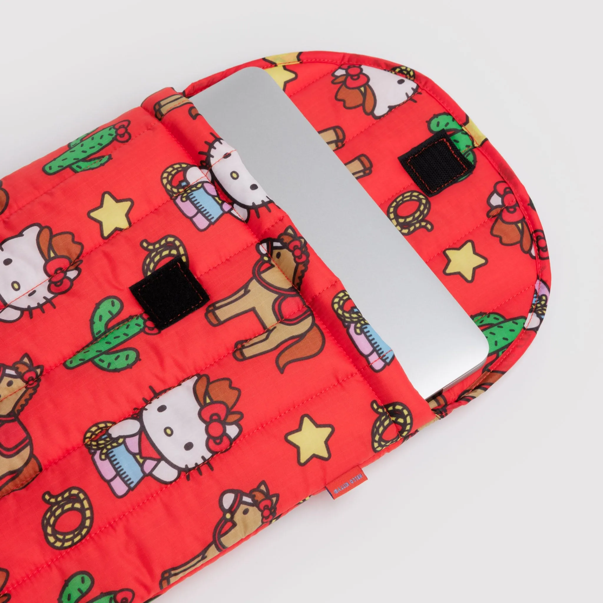 Hello Kitty x Baggu 16" Puffy Laptop Sleeve (Western) sold by Sanrio product image thumbnail 4