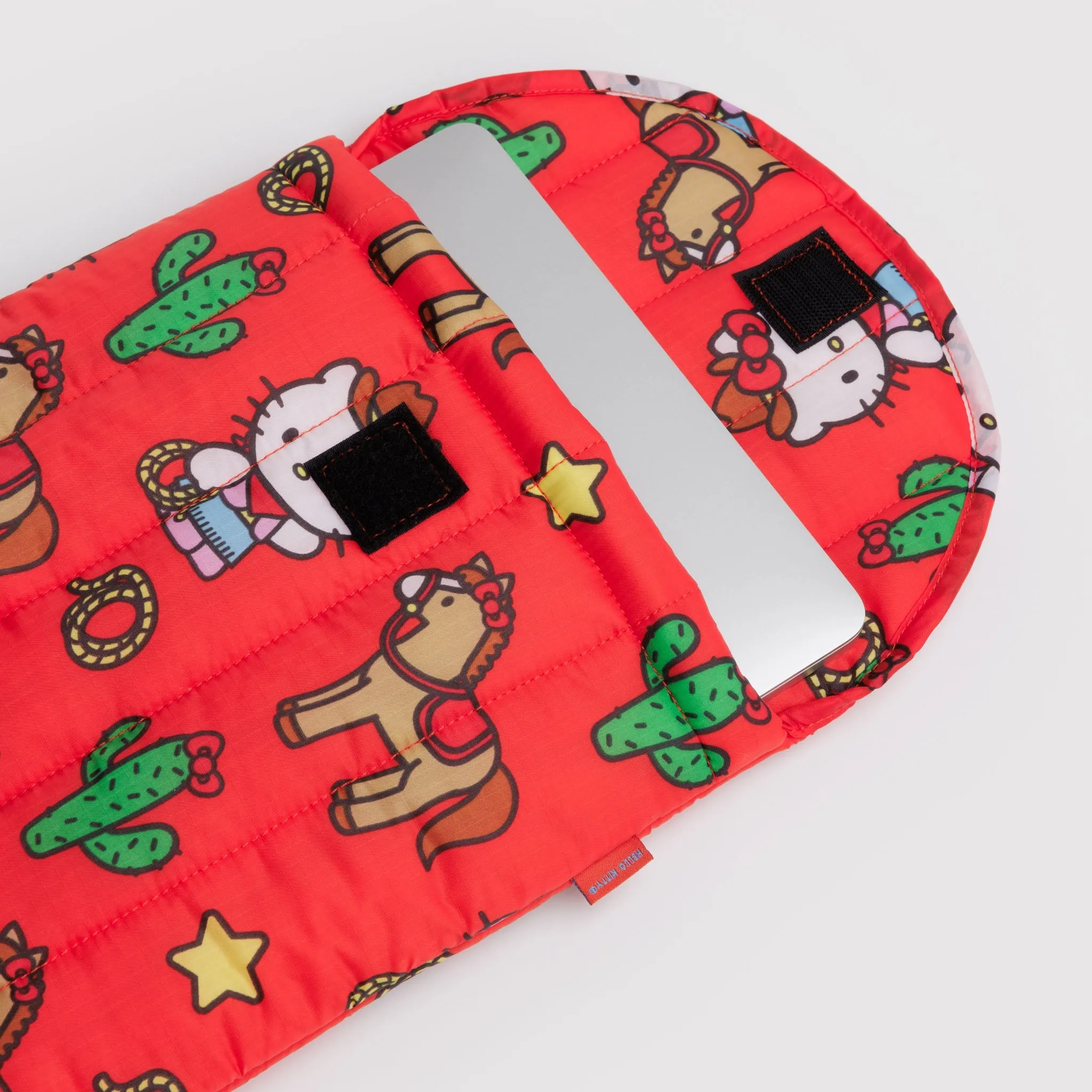 Hello Kitty x Baggu 16" Puffy Laptop Sleeve (Western) sold by Sanrio product image thumbnail 2