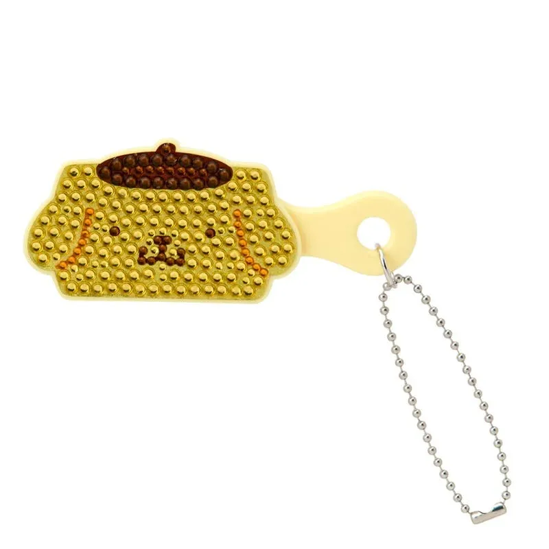 Pompompurin Mini Bling Brush Charm sold by Sanrio