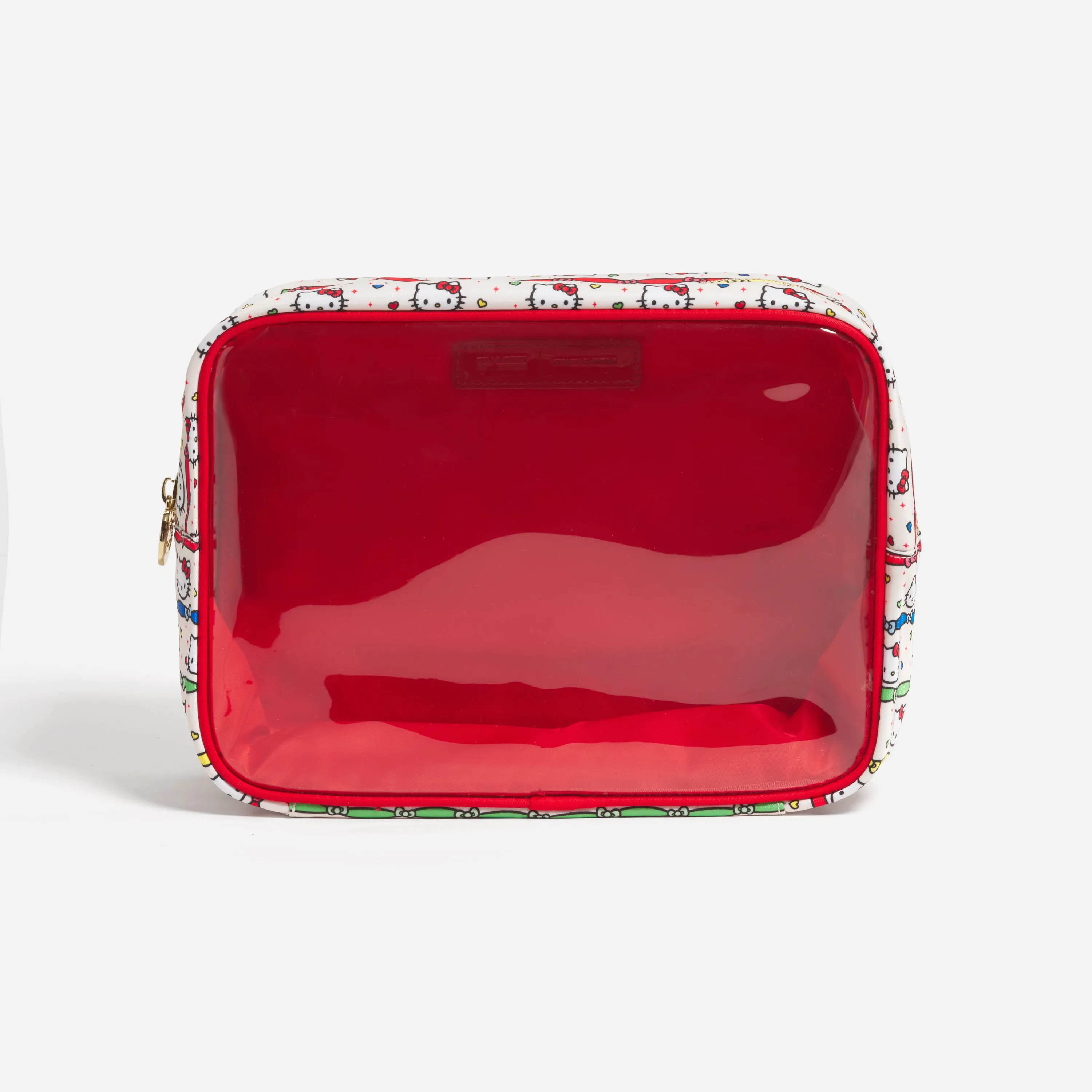 Hello Kitty x Stoney Clover Lane Clear Front Large Pouch (Hello Kitty Ribbon Stripe) sold by Sanrio product image thumbnail 4