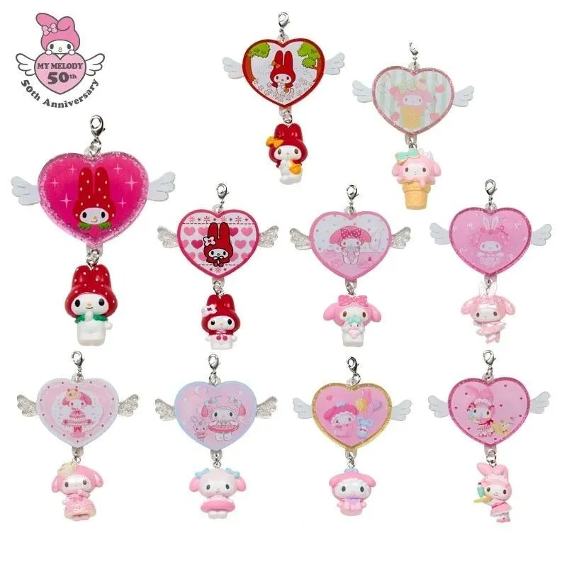 My Melody Bag Charm Blind Box (50th Anniversary) sold by Sanrio