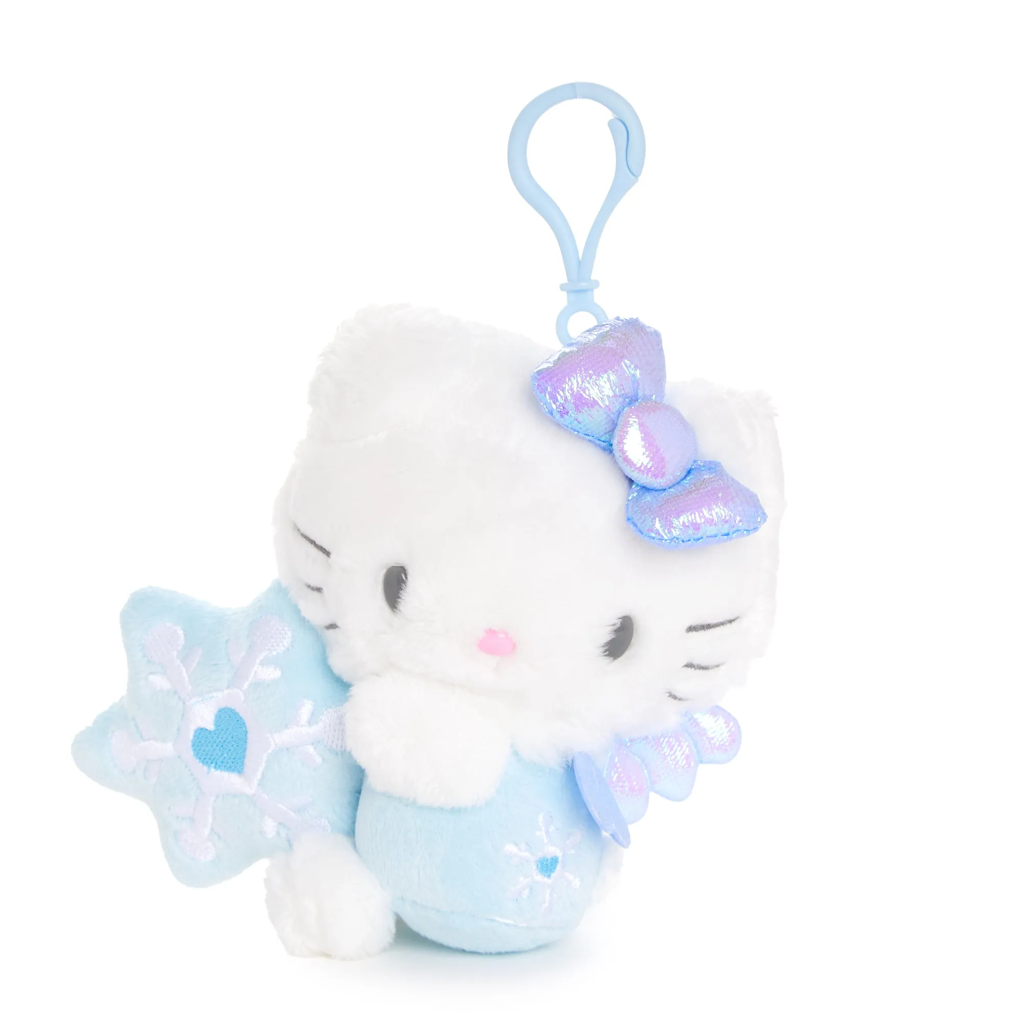 Hello Kitty Plush Mascot Clip (Snow Angel Series) sold by Sanrio