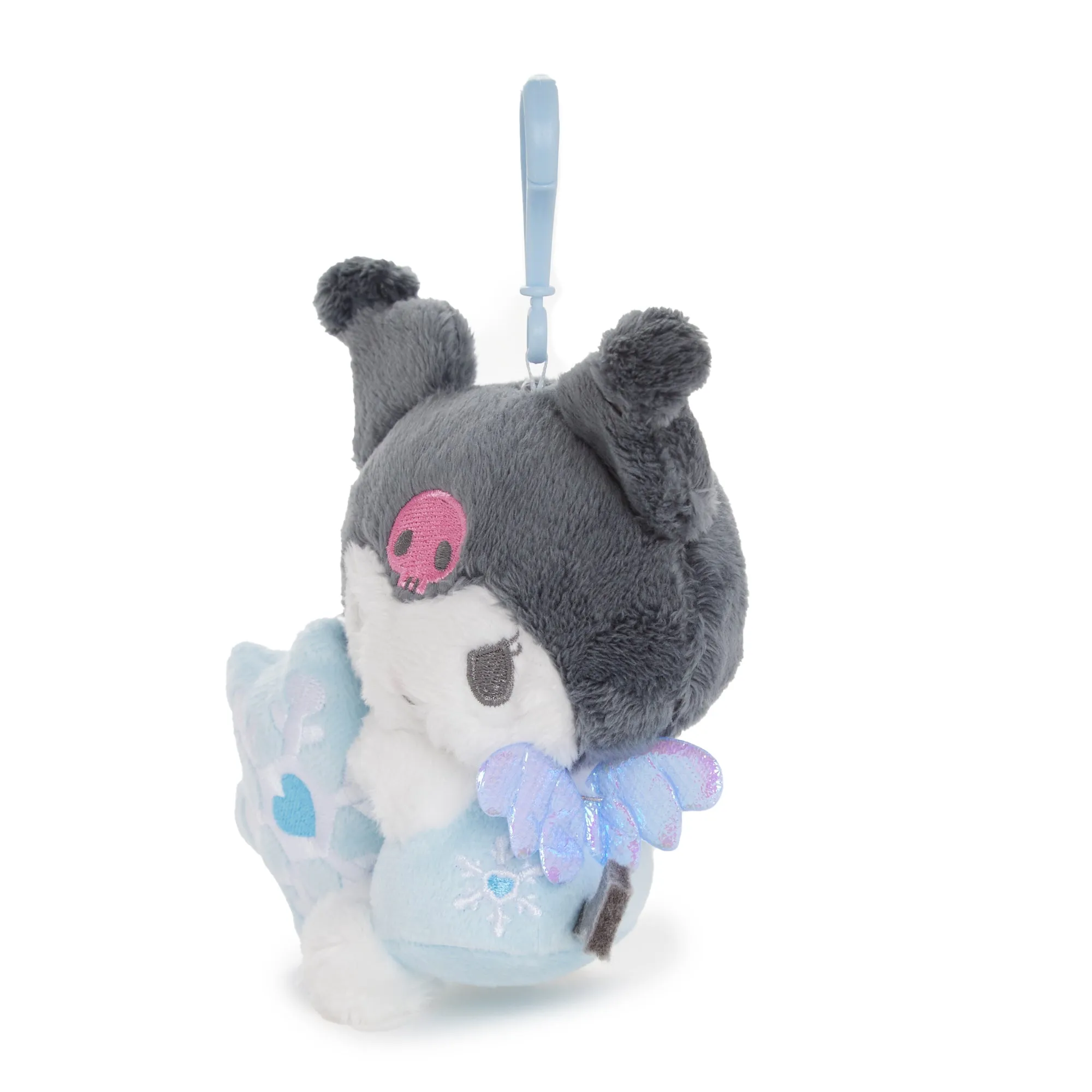 Kuromi Plush Mascot Clip (Snow Angel Series) sold by Sanrio product image thumbnail 2